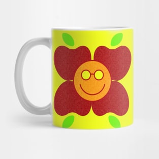 Super Cute Glasses Fruit Flower Mug